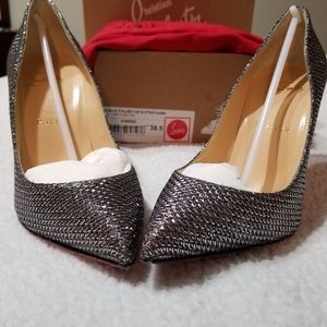 Christian louboutin pigalle follies 100 glitter di
